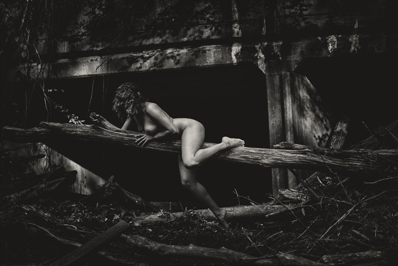 %22Climb Me%22 sing the Trees Artistic Nude Photo by Model Reece de la Tierra